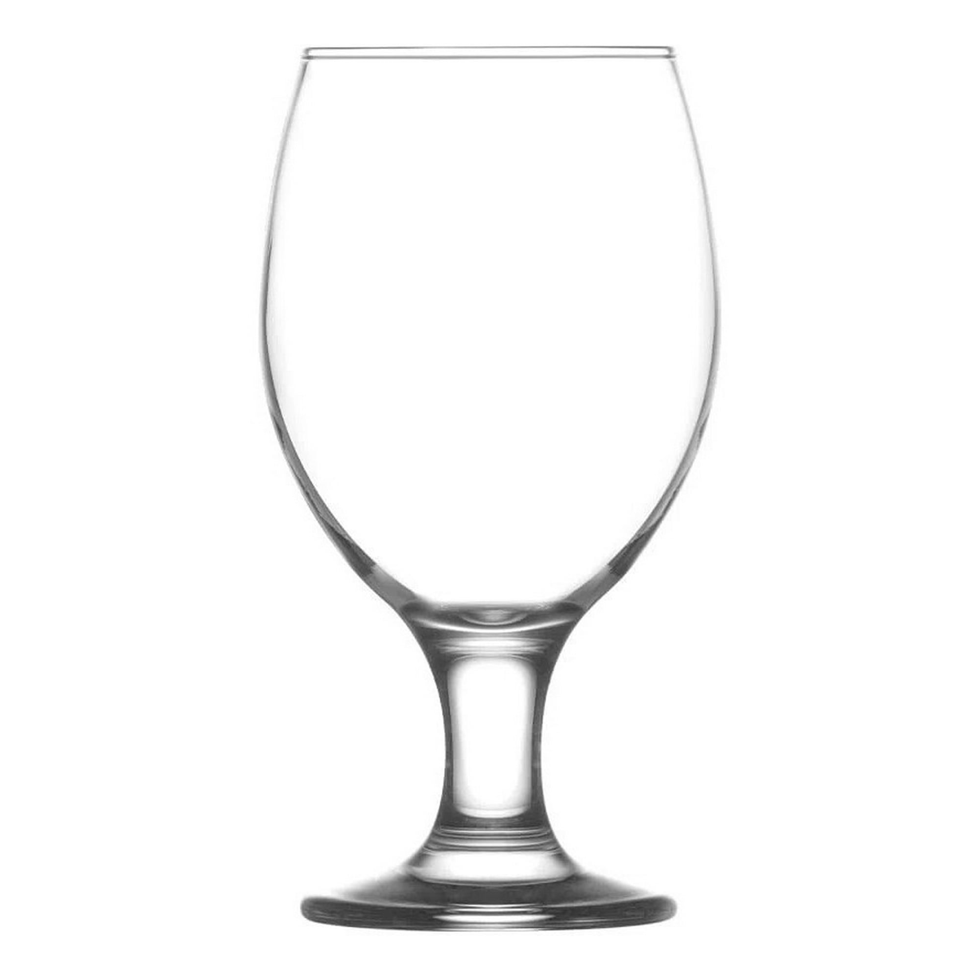 Genérico - Set 6 Copas De Vidrio Para Cerveza 400ml