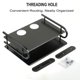 thumbnail image 5 of Organizador de almacenamiento para colgar en la pared, color Z, metal negro, grande, 5 of 7