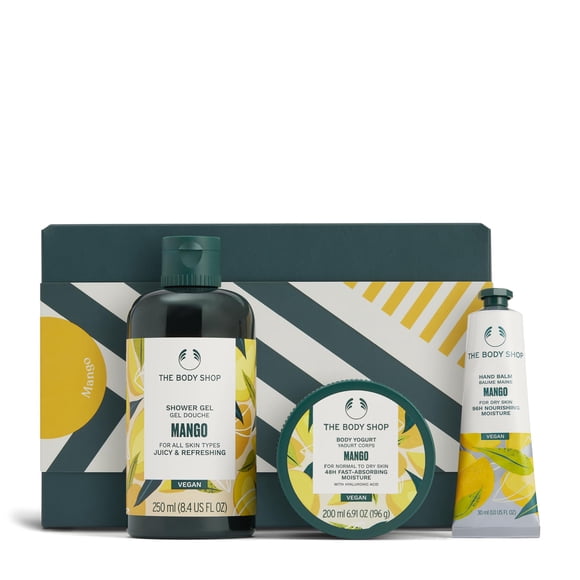 Set de Regalo The Body Shop Gel de Ducha y Yogur Corporal de Mango