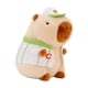 thumbnail image 5 of Carpincho De Peluche De Juguete Suave Carpincho Mu?eca Animal Para Regalos De Cumplea?os Ni?os Marrón Verde 33 Cm, 5 of 5