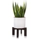 thumbnail image 1 of Soporte general para plantas de madera para interiores y exteriores, 18 cm/30 cm, 1 of 6
