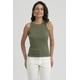 thumbnail image 1 of Polera Mujer Rib Grueso Verde Musgo, 1 of 4