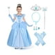 thumbnail image 1 of Vestido de princesa Spooktacular Creations azul para niñas de 3 a 10 años, 1 of 3