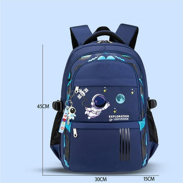 Large Capacity School Bag For Students Astronaut Backpack For Boys Girls Teens Waterproof Lightweight Breathable Shoulder Bags