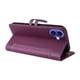 thumbnail image 5 of Premium Wallet Case for iPhone 17 with Card Slots & Kickstand, Flip Cover Purple, 5 of 6
