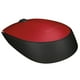thumbnail image 2 of Mouse Inalambrico USB Pequeño Oficina M170 Rojo, 2 of 5