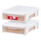 thumbnail image 1 of Papelera organizadora para colocar debajo de la cama, 22 litros, Iris USA, paquete de 2, color blanco, 1 of 9