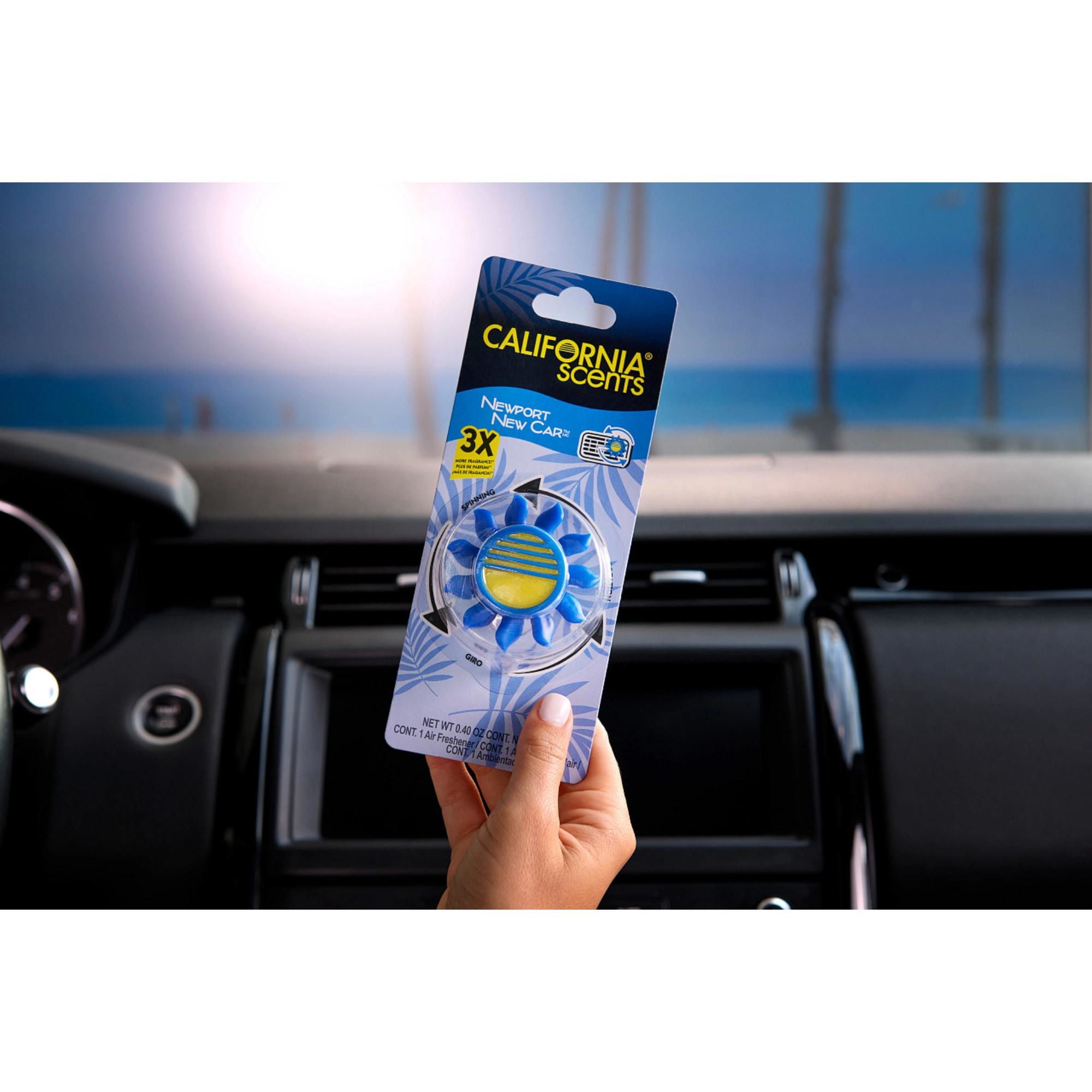 Aromatizante De Auto Sun Newport New Car California Scents