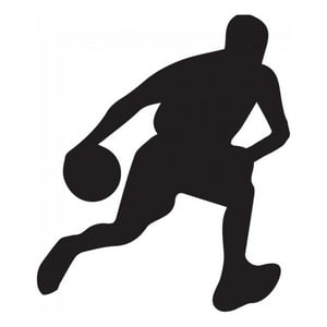 Rienda Libre Graphics - Decomural Basketball Dribble American Sports Ws-33149