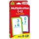 thumbnail image 1 of Tarjetas Didácticas School Zone Multiplicación 0-12 56 piezas, 1 of 5