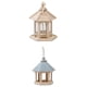 thumbnail image 1 of Alimentador De Pájaros De Madera Colgante Decoración De Jardín 2 Piezas, 1 of 5