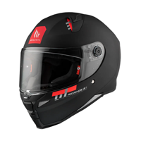 Mt Helmets - Casco Para Moto Mt Ff110B Revenge 2 S Solid A1 Negro Mate Xl