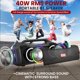 thumbnail image 3 of Altavoz Pyle 40W Bluetooth impermeable con luces RGB, 3 of 8
