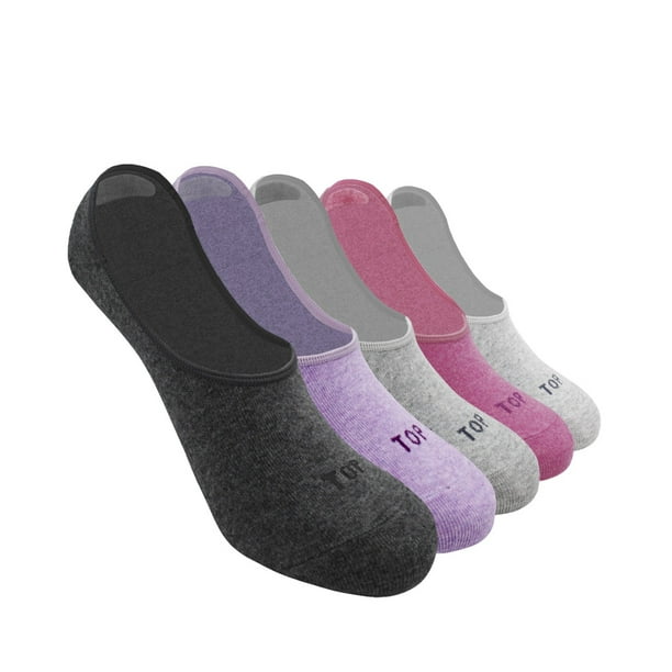 Calcetines Deportivos Invisibles Mujer Pack 5 C12 TOP