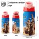 thumbnail image 2 of SandlandBotella de Agua con Tapa Pop Top de Un Toque, Acero Inoxidable, a Prueba de Fugas, para Deportes, Botella Infantil rosa 12 oz, 2 of 6