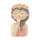 thumbnail image 1 of Busto De Niña Maceta Estatuilla Dibujos Animados Macetas Suculentas Para Cafe Chimenea Cocina Estilo D, 1 of 3