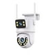 thumbnail image 1 of Camara De Seguridad WiFi Doble Lente HD VN IP66 Blanca, 1 of 4