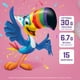 thumbnail image 3 of Proteína De Suero En Polvo Six Star Muscle Builder 680 G Froot Loops, 3 of 3