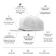 thumbnail image 2 of GORRA melin Coronado Brick Hydro Blanca Resistente al Agua – Snapback, 2 of 9