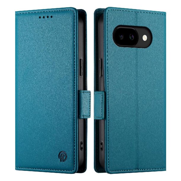 Funda Cartera Magnética con Tarjetas y Soporte para Google Pixel 10A Azul