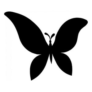 Rienda Libre Graphics - Decomural Simple Butterfly Butterflies Ws-16258