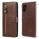 thumbnail image 1 of Funda con Cremallera para Samsung Galaxy A02S, Carcasa Cartera de Cuero PU con Soporte y Tarjetero, 1 of 5
