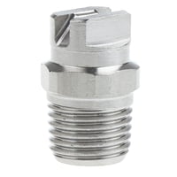 Ioensy - Ventilador Plano Lavadora De Alta Presión Punta De Pulverización Riego Hogar Boquilla De Acero Inoxidable Agujero 1,6Mm