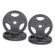 thumbnail image 1 of Discos de peso CAP Barbell estándar con agarre de 1 pulgada, 4 x 4.5 kg, 1 of 8