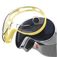 Funda Protectora Aaronmei Vision Pro Transparente Amarillo