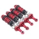 thumbnail image 4 of 4pcs 1:10 RC Amortiguador Amortiguador Para HB 4WD Modelo Camiones Coches Rojo, 4 of 5