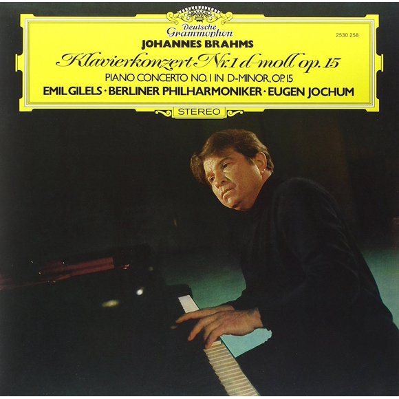 LP Decca Brahms: Concierto para piano n.º 1 en re menor