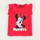 thumbnail image 1 of Polera Sin Manga Niña Rojo Minnie Kiss Disney, 1 of 4