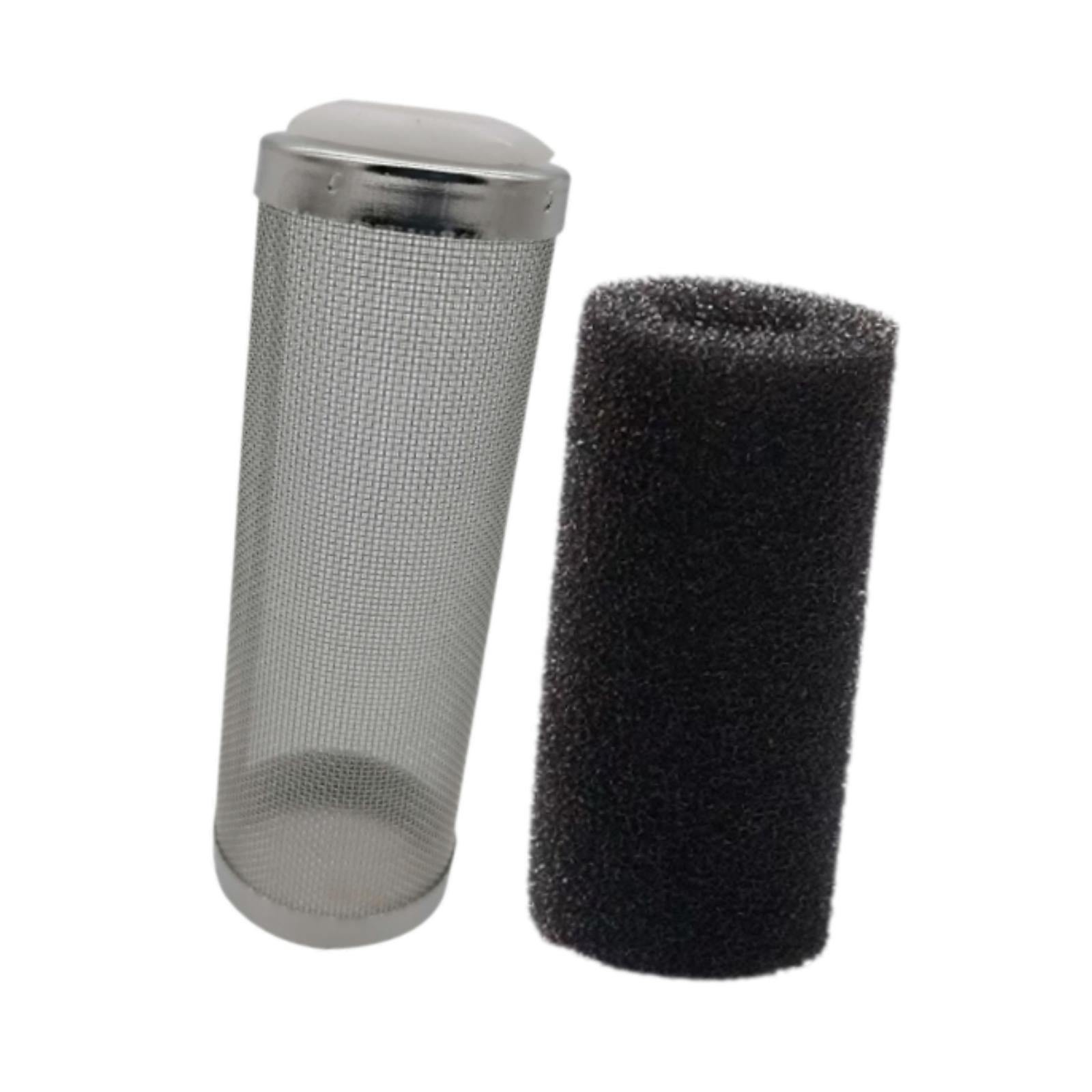 Ioensy - Malla De Filtro De Acuario Con Esponja, Red De Entrada De Acuario Para Pecera L