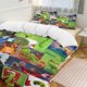 thumbnail image 3 of Comforter Set Queen Size Cute grinchie Set with 2 Pillowcases for All SeasonsBedding Set 3pcs for Kids Boys Girls Bedroom Decor Bed Sheets, 3 of 5