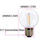 thumbnail image 2 of Bombilla LED LRSUEYSKIN G40 1W 2700K E17 120V paquete de 15 unidades, 2 of 6
