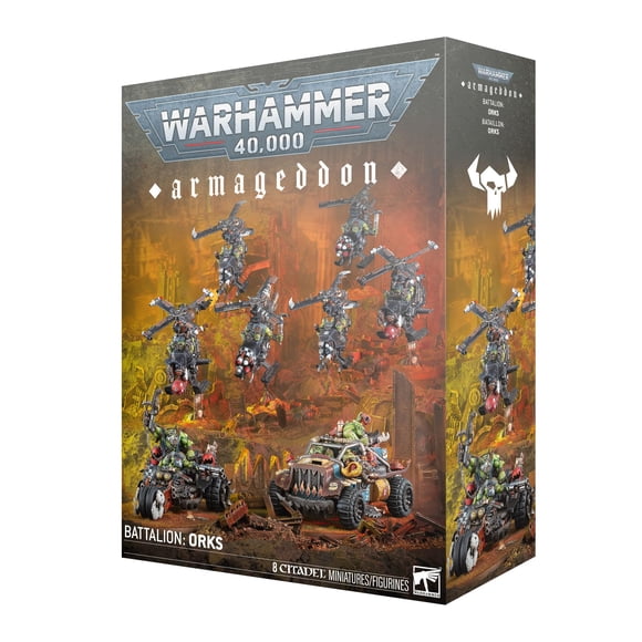 Miniaturas de Plástico Juegos Workshop Orkos Speedwaaagh Set 8 piezas
