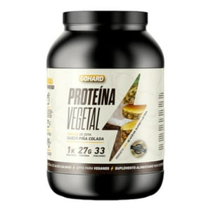 Gohard - Proteína Vegetal 1Kg - 33 Servicios - Piña Colada