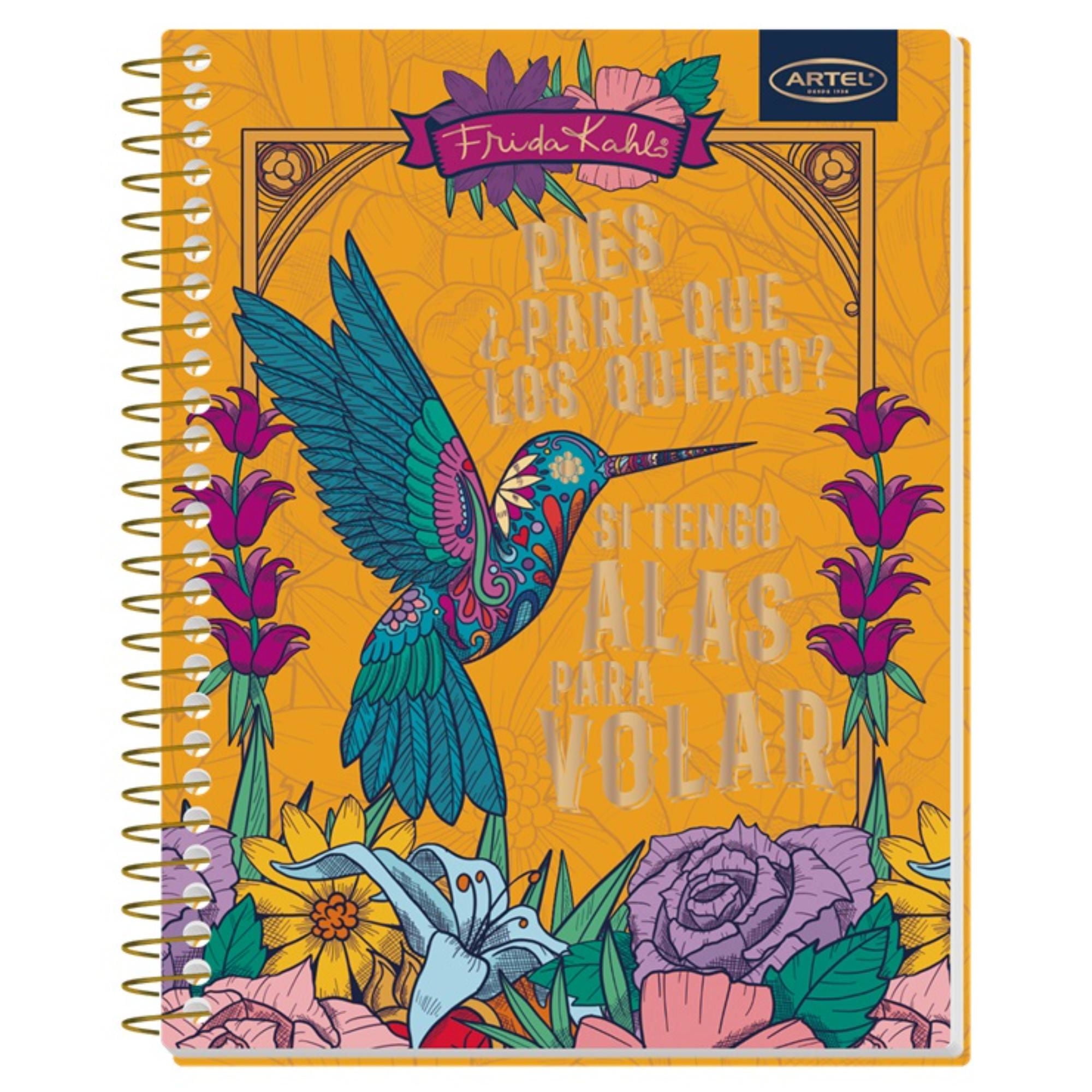 Cuderno Especial 150 Hj.frida Kahlo Artel