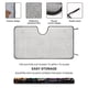 thumbnail image 2 of Mighty MonsterWheelies Parasol para Parabrisas Delantero Protector Plegable, Visera Solar para Auto Bloquea Rayos UV Mantiene tu Vehículo Fresco140cm*76cm, 2 of 6