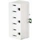 thumbnail image 4 of Adaptador de triple toma de tierra Leviton 698-W-15 125V blanco, 4 of 5