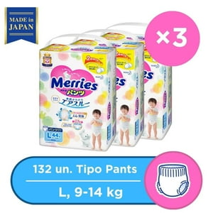Merries Pants Super Jumbo L 44X3 Pcs