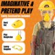 thumbnail image 4 of Juego de herramientas Liberty Imports para niños Handyman Tools, 52 piezas, con casco, 4 of 7