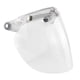 thumbnail image 5 of Escudo de visera a prueba de viento 3 Snap para cascos de motocicleta de cara abierta Visera de casco Escudo de cara Retro Escudo de viento Len Claro, 5 of 5