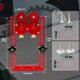 thumbnail image 2 of Sierras de mesa Featherboard Violetfox 2 en 1 Thin Rip Guide, 2 of 7