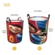 thumbnail image 5 of Alvin y las Ardillas Cesta de lavandería de gran capacidad redonda con asa, bolsa para ropa sucia plegable, almacenamiento para dormitorio, baño y lavadero 44x35 cm, 5 of 6