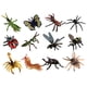 thumbnail image 2 of Lote De 12 Uds. De Figuras De Insectos Realistas De Plástico, Juguetes, Mantis, Escorpión, Abeja, 2 of 5