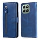 thumbnail image 5 of Funda con Cremallera para Honor X6C 4G, Carcasa Cartera de Cuero PU con Soporte y Tarjetero, 5 of 5