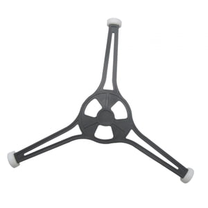 Magideal - Accesorios De Anillo Giratorio Para Microondas, Placa De Soporte De Placa De Vidrio, Anillo De Soporte, Reemplazos De Anillo Giratorio Para Cocina Y Soporte Triangular