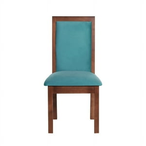 Latam Home - Silla Girona Tela Velvet Turquesa