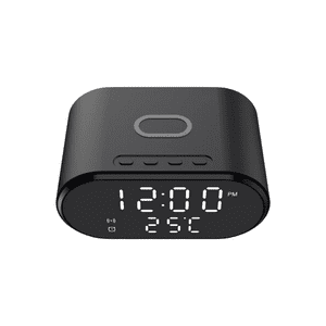 Importclick - Reloj Digital Despertador Alarma Carga Inalámbrica Termómetro